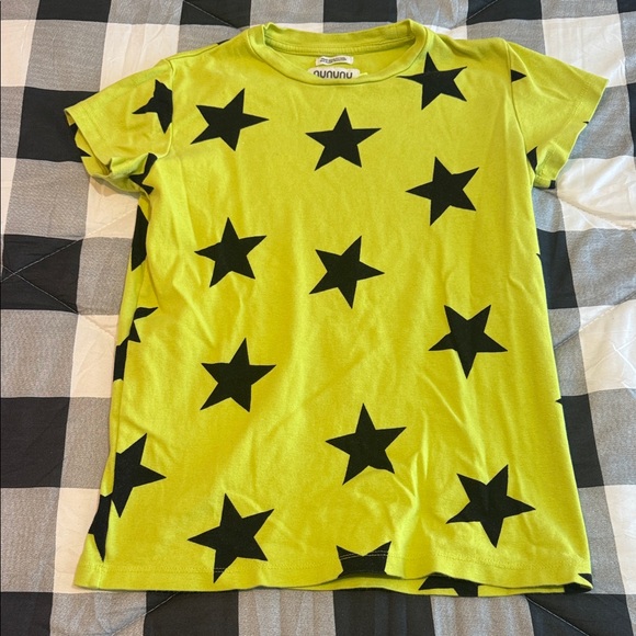 nununu Other - Nununu Kids Lime Star Short Sleeve Tee